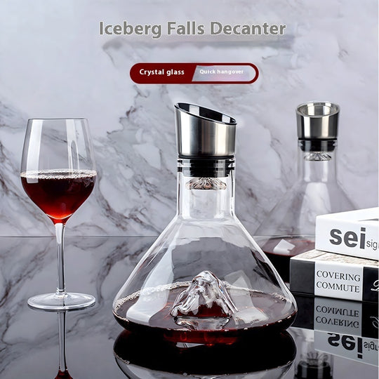 Kristallglas - Hot-Selling Wasserfall Wein Dekanter