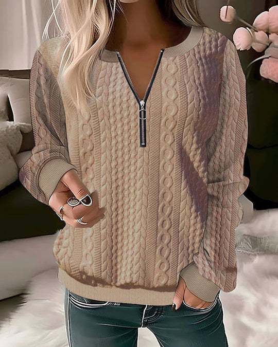 Mandy | Warmer Zipper-Pullover