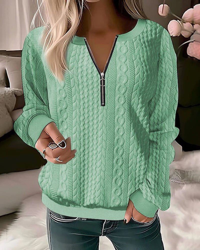 Mandy | Warmer Zipper-Pullover