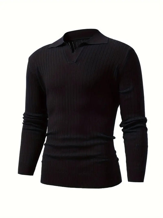 Romeo™ - Gerippter Pullover mit Passform