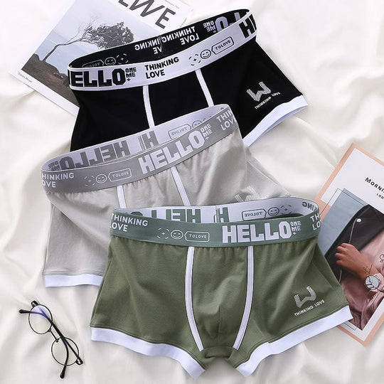 Hello | Elegante Boxershorts für Herren