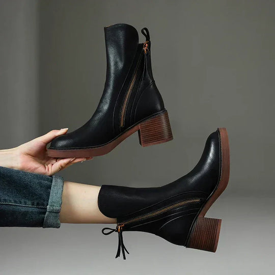 Carina | Elegante Premium-Leder-Boots