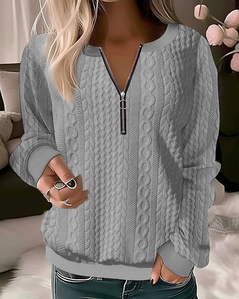 Mandy | Warmer Zipper-Pullover