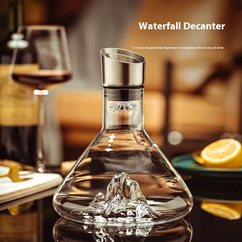 Kristallglas - Hot-Selling Wasserfall Wein Dekanter