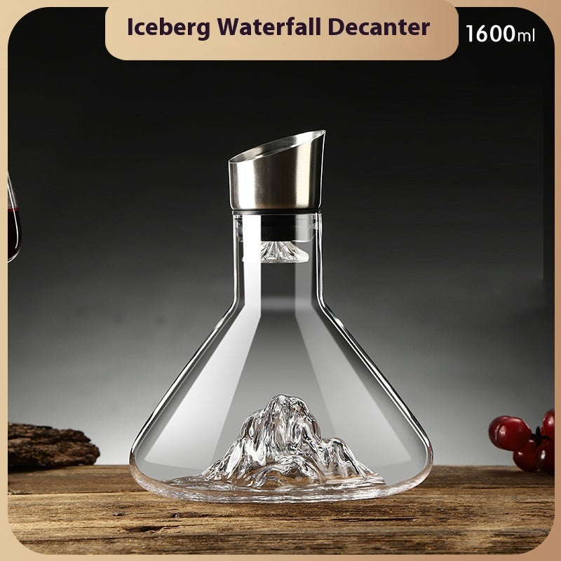 Kristallglas - Hot-Selling Wasserfall Wein Dekanter