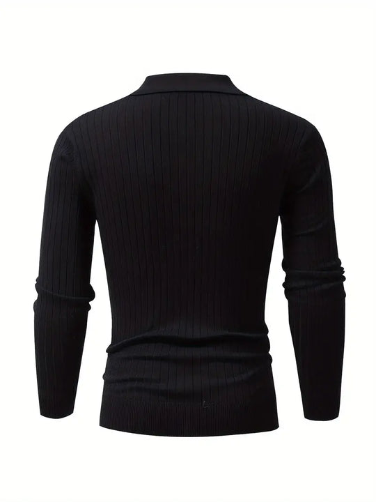 Romeo™ - Gerippter Pullover mit Passform