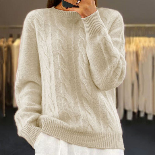 Nathalie | Eleganter Strickpullover